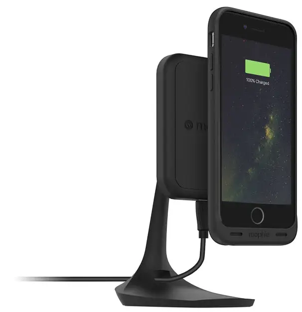 Mophie 3454 Zagg Charge Force Desk Mount