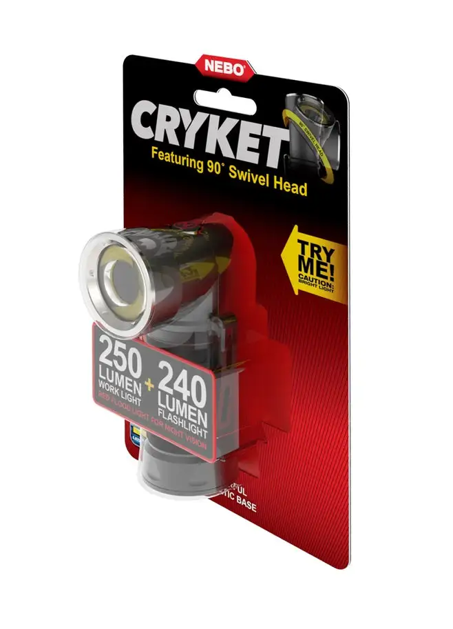 Nebo 6725-6pk Cryket LED Work & Flashlight