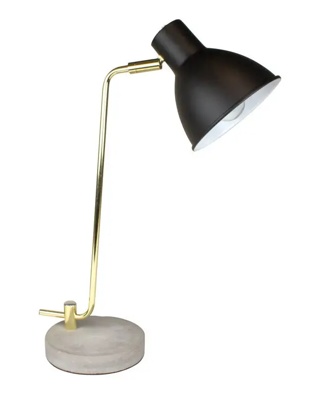 Newhouse Lighting NHDK-AM-BK The Amelia Desk Lamp