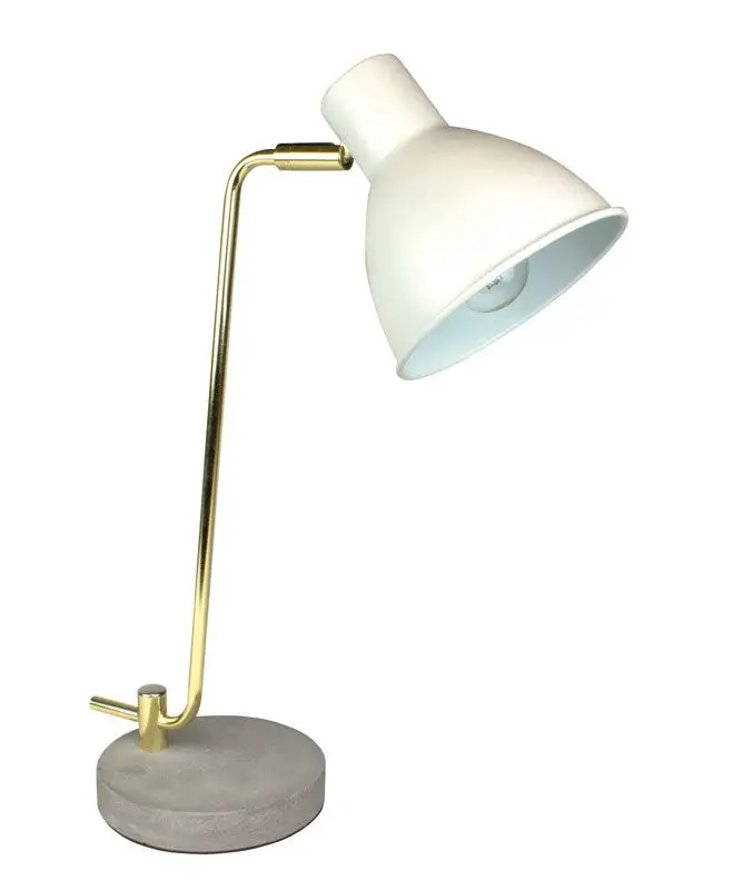 Newhouse Lighting NHDK-AM-WH Amelia Table Lamp