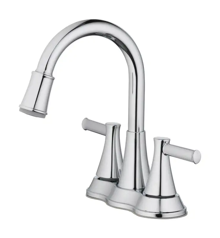 OakBrook 67513W-6101 Doria Two Handle LED Lavatory Pop-Up Faucet