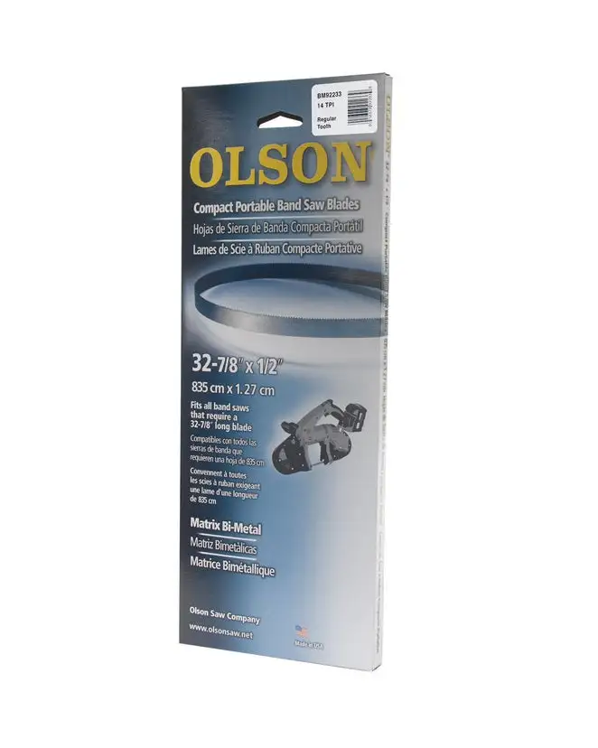 Olson Saw BM92233 Compact Portable Band Saw Blade