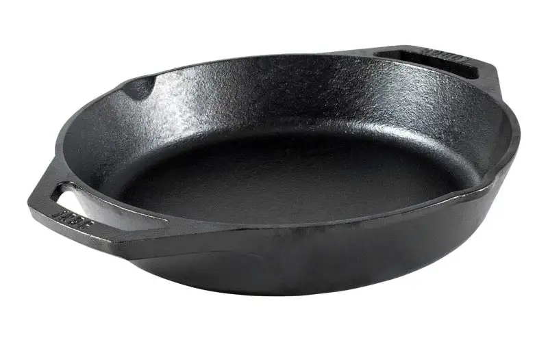 Lodge L8SKL Dual Handle Skillet