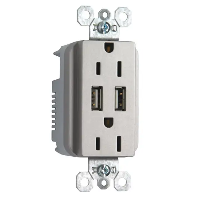 Pass & Seymour TM826USBNICCV4 Outlet & USB Charger