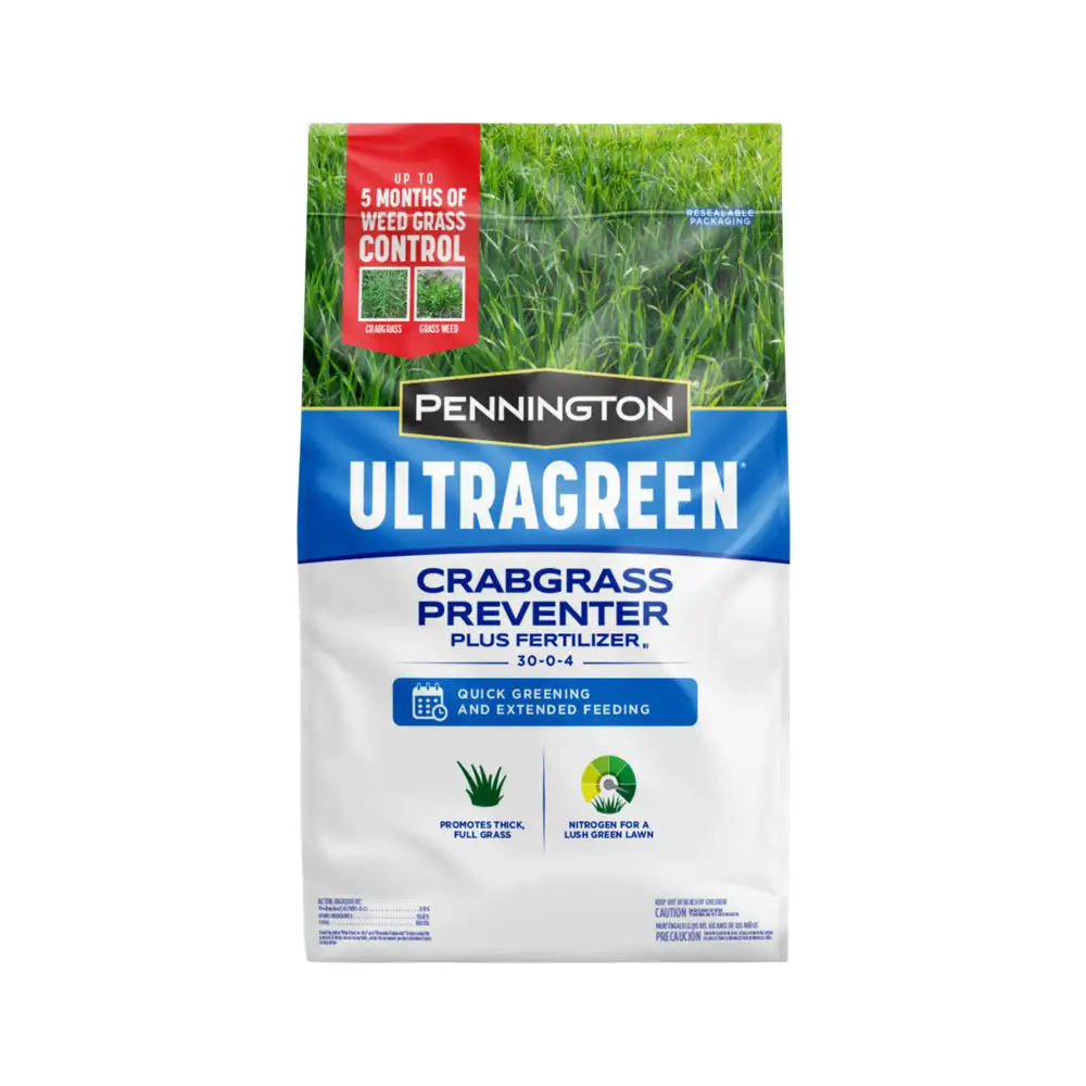 Pennington 100536605 UltraGreen Crabgrass Preventer Plus Fertilizer