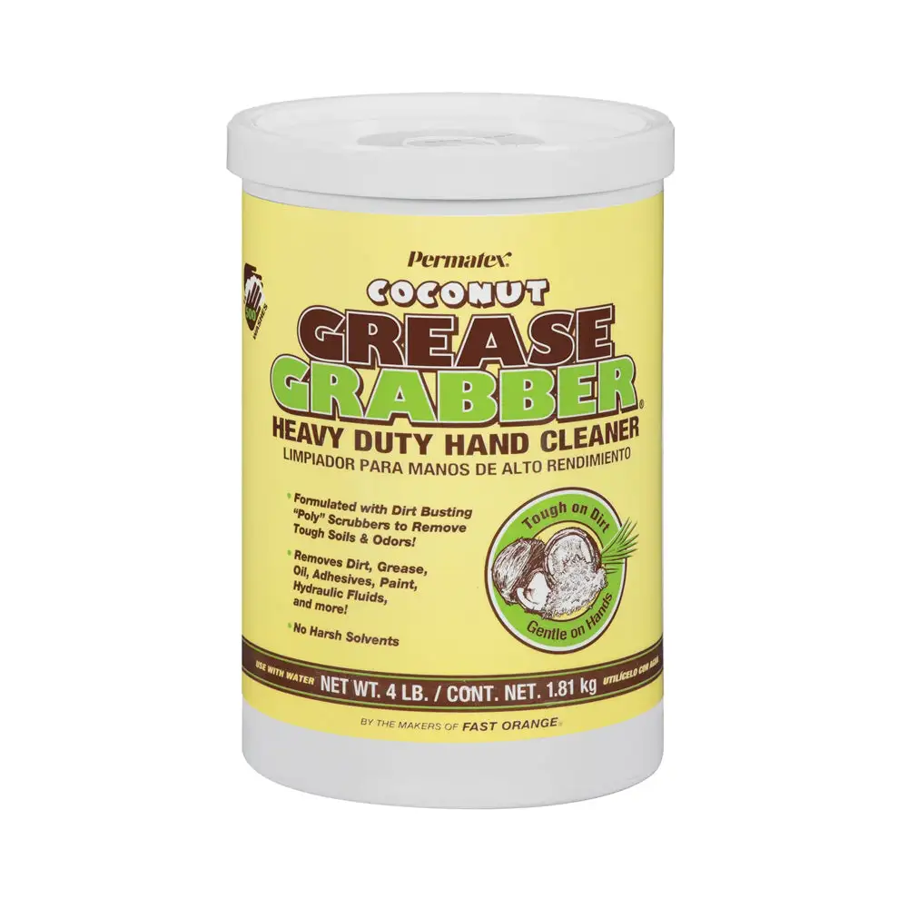 Permatex 14106 Grease Grabber Heavy Duty Coconut Hand Cleaner