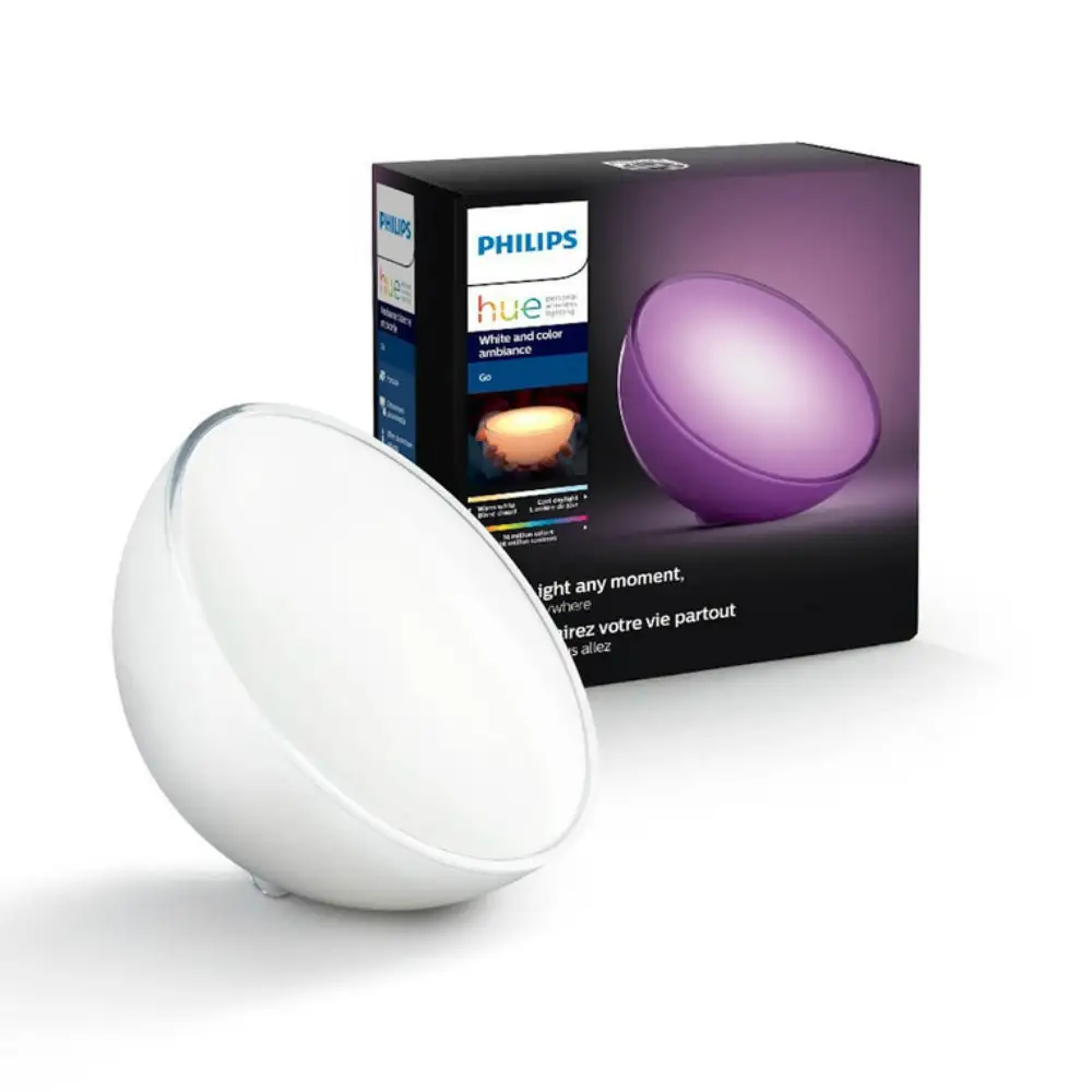 Philips 798835 Hue Go Portable Dimmable LED Smart Wireless Table Lamp