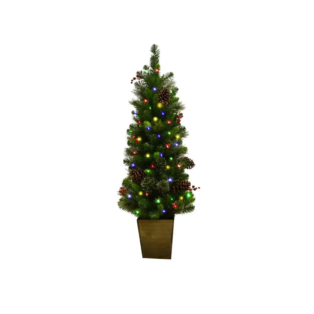 Celebrations Platinum TDCPPT4BO-MUA Mixed Cedar Pine Christmas Tree