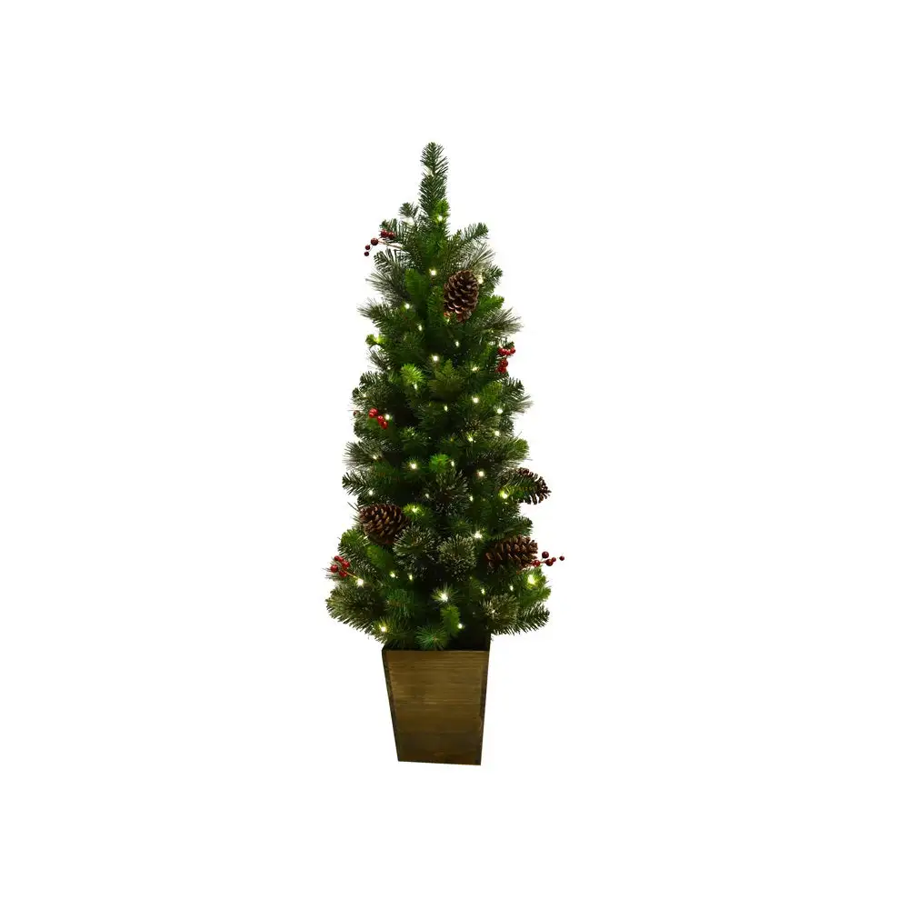 Celebrations Platinum TDCPPT4BO-WWA Mixed Cedar Pine Christmas Tree