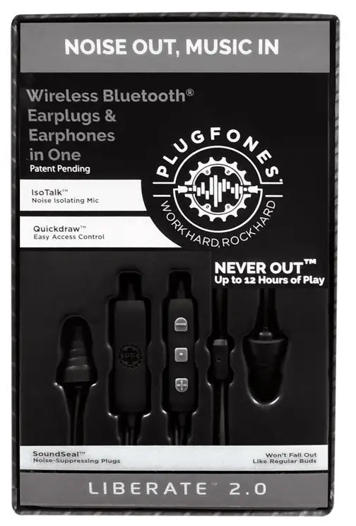 Plugfones PL-BB Wireless Bluetooth Earplug & Ear Phone