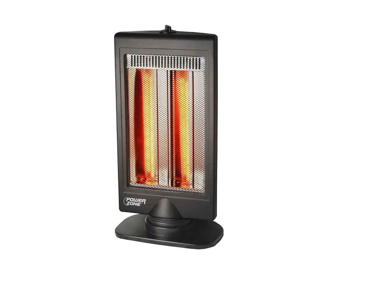 PowerZone BFGF-8 Electric Halogen Radiant Oscillating Space Heater