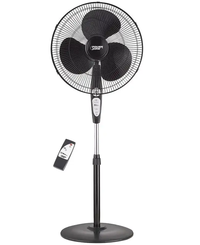 Power Zone SP2-18ARY Stand Fan With Remote Control