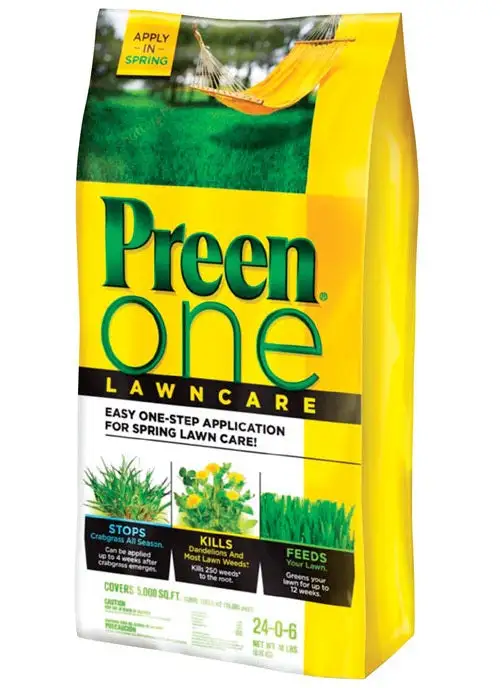 Preen One 21-64157 Lawn Care Weed and Feed