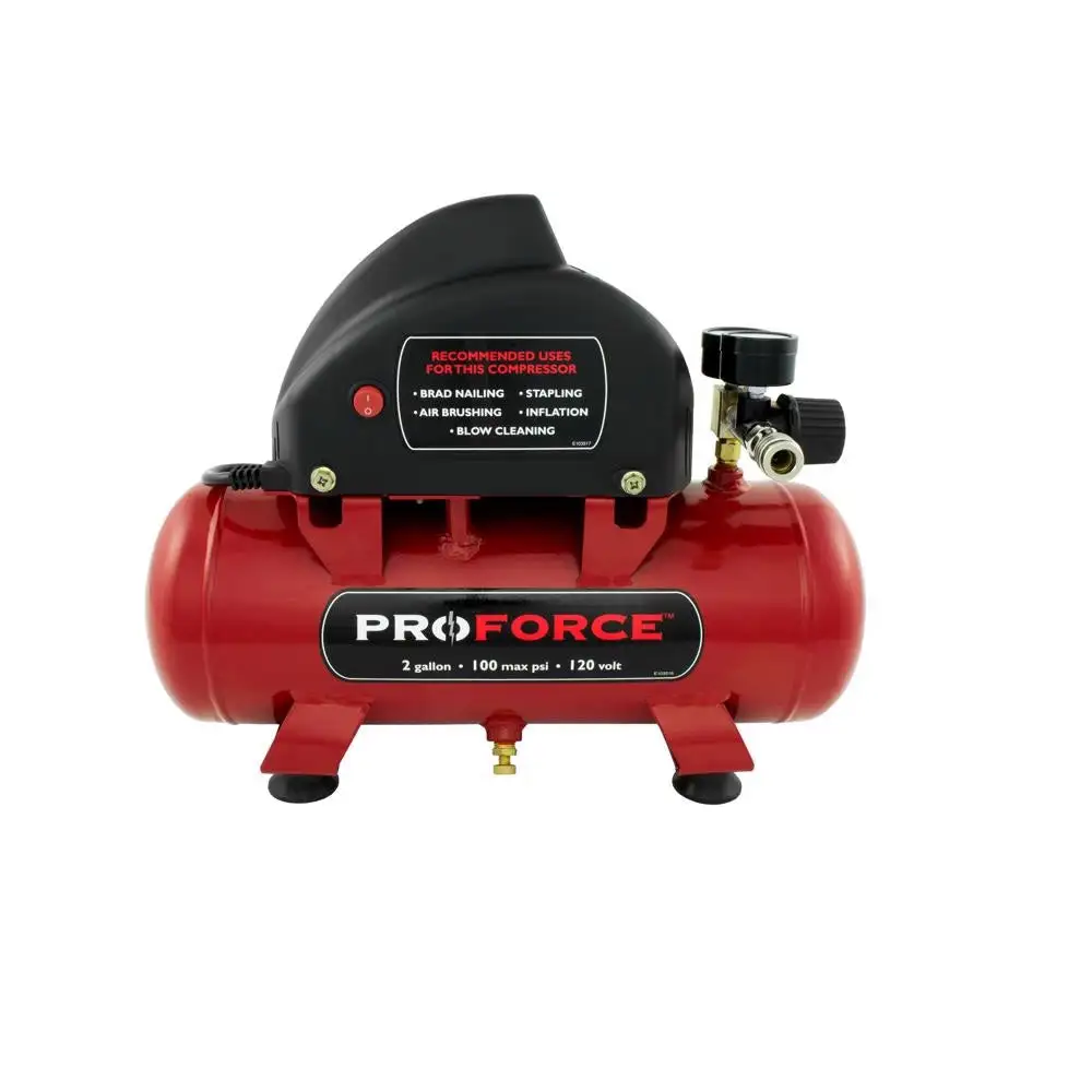 Pro Force VPF0000201 Horizontal Portable Air Compressor Tank