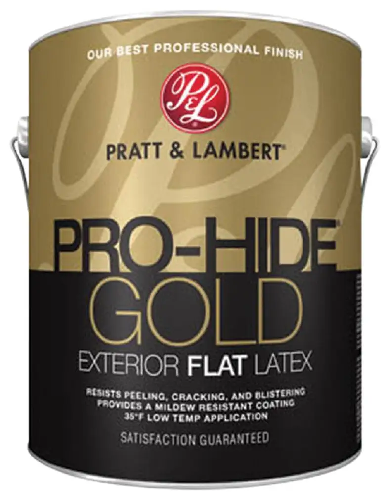 Pro-Hide 0000Z8400-16 Gold Exterior Flat Latex