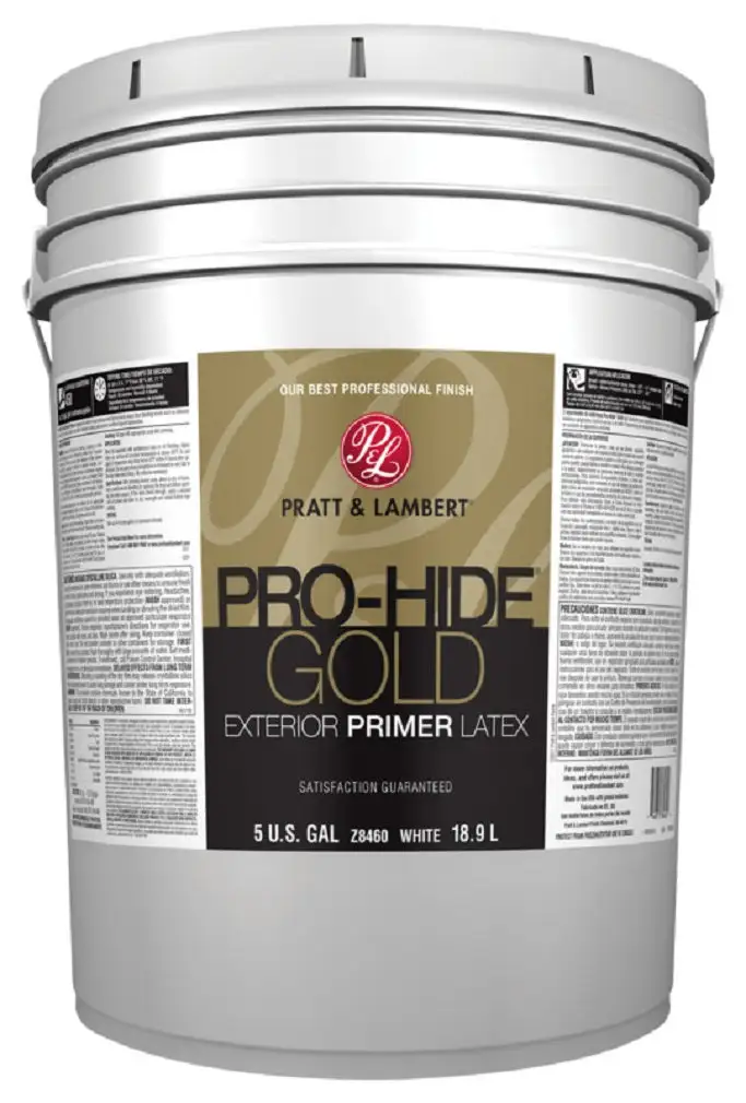 Pratt & Lambert 0000Z8460-20 Pro-Hide Gold Exterior Latex Primer