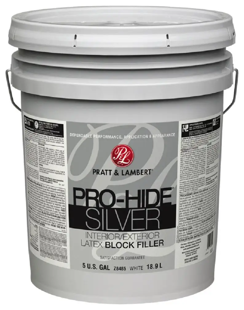 Pro-Hide 0000Z8485-20 Silver Interior Latex Block Filler