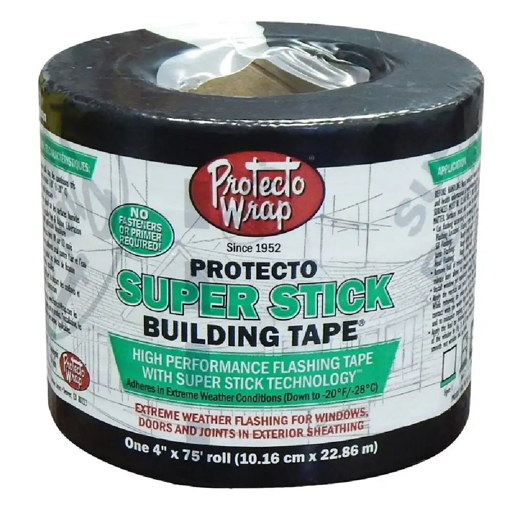 Protecto Wrap 844004SW High-Performance Super Stick Building Tape