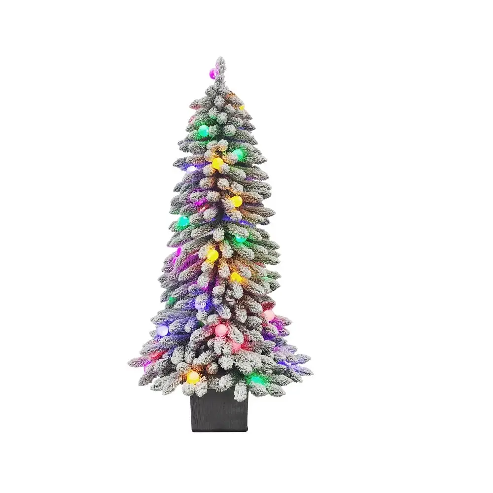 Puleo 357-3517-ST60G40L Potted Alpine Christmas Tree