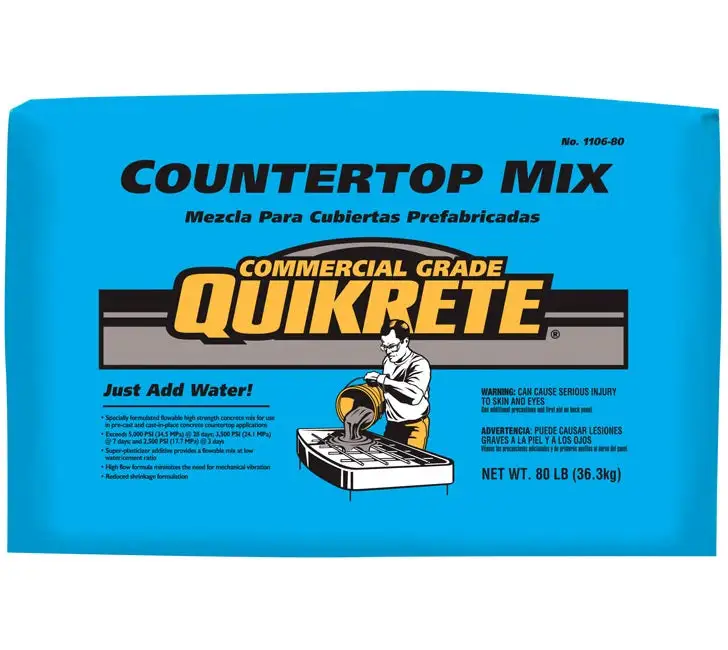 Quikrete 1106-80 Countertop Concrete Mix