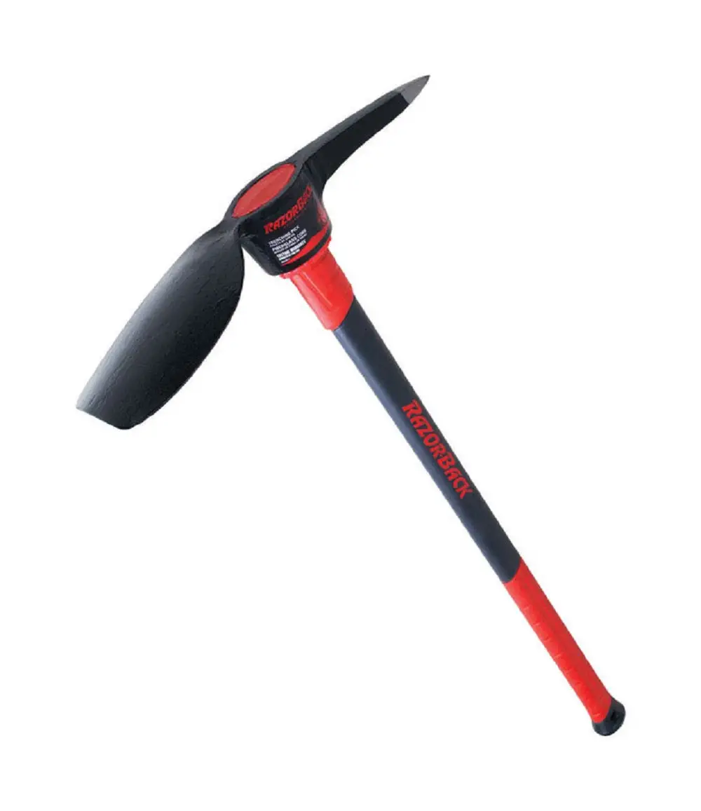 Razor-Back 4120000 Fiberglass Handle Mattock