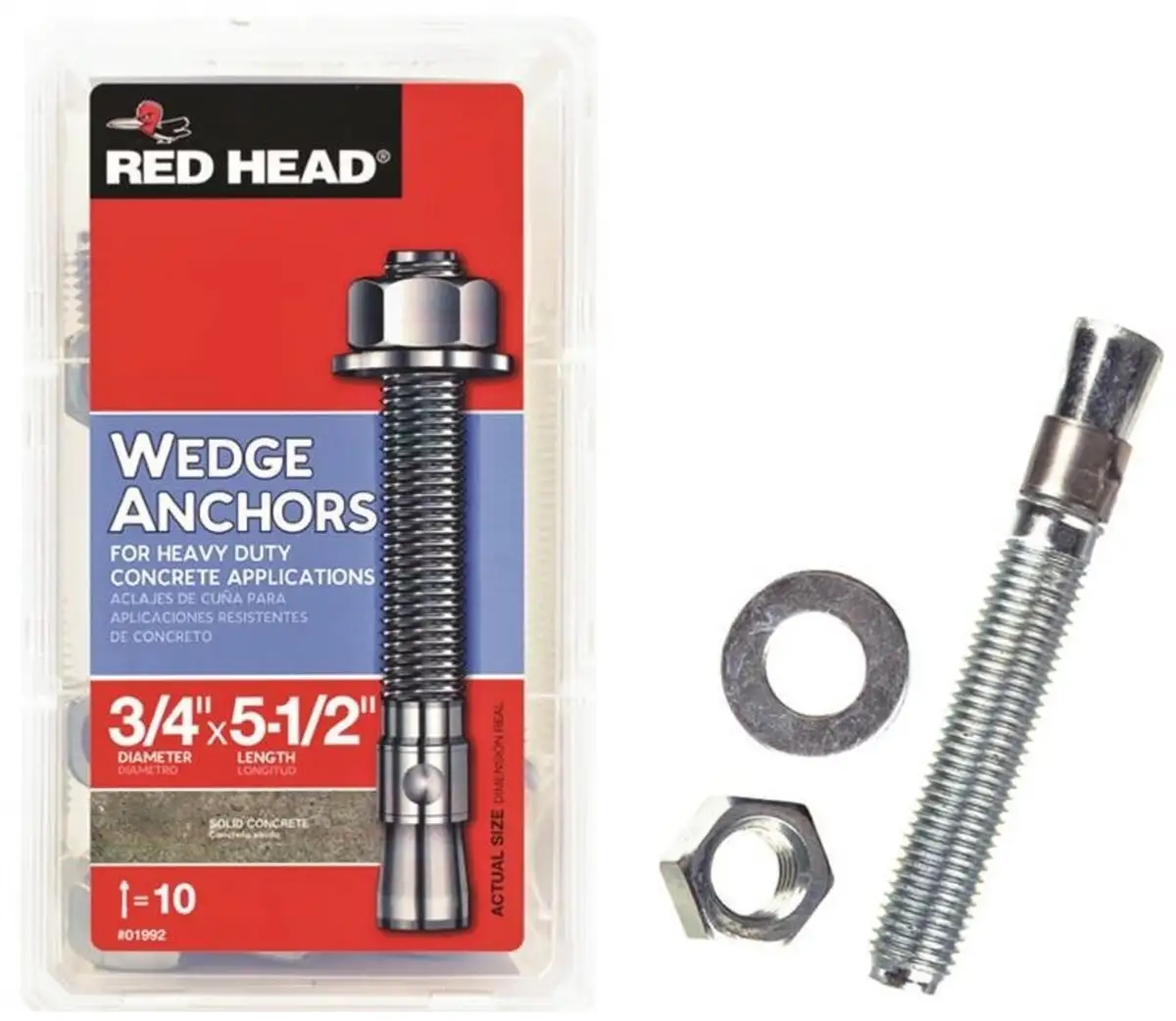 Red Head 02992 Truebolt Wedge Anchor