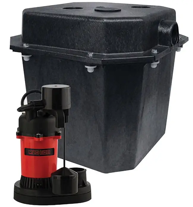 Red Lion 14942736 Submersible Basin & Sump System