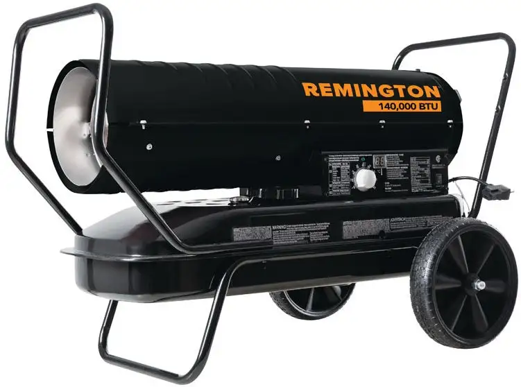 Remington REM-140T-KFA-B Forced Air Radiant Kerosene Heater