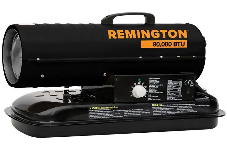 Remington REM-80T-KFA-B Forced Air Radiant Kerosene Heater