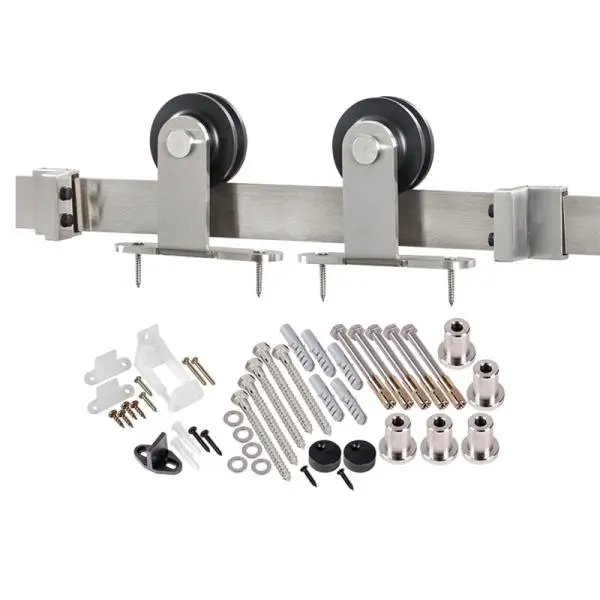 Renin BD101K-78 Straight Strap Barn Door Hardware Kit