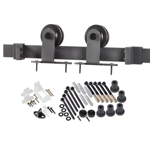 Renin BD101K-78 Straight Strap Barn Door Hardware Kit