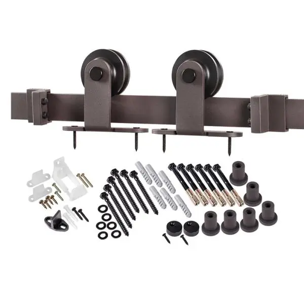 Renin BD101K-78 Top Of Door Strap Barn Door Hardware Kit