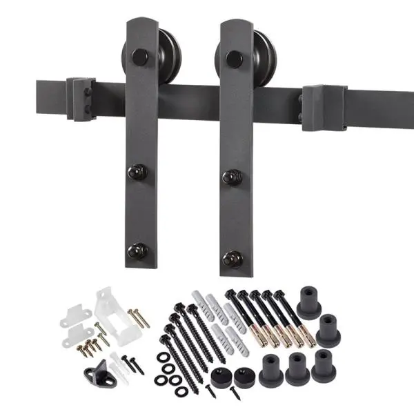 Renin BD102K-78 Bent Strap Barn Door Hardware Kit