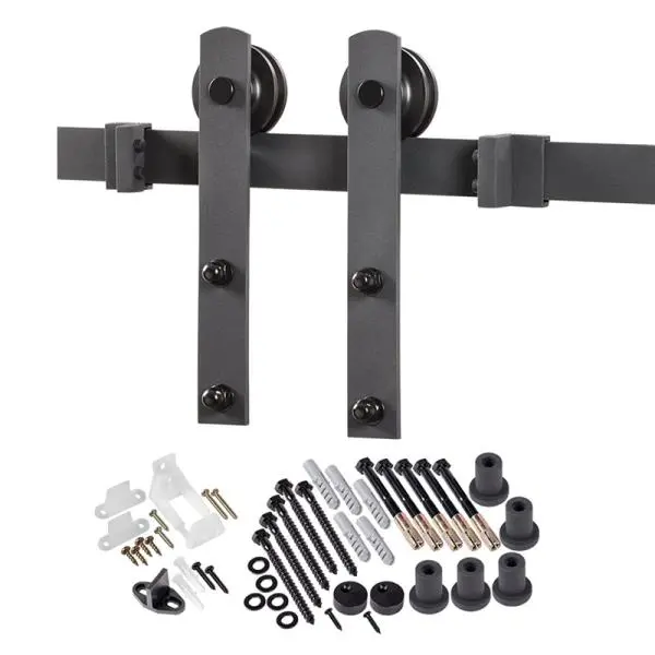 Renin BD100K-78 Straight Strap Barn Door Hardware Kit