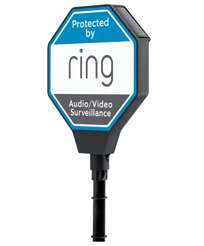 Ring 8ASYS6-0EN0 Solar Security Sign