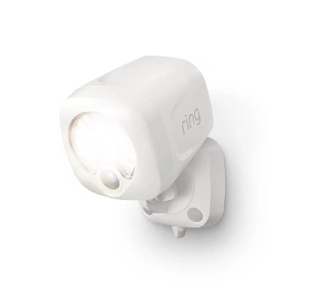 Ring 5B11S8-WEN0 Motion-Sensing LED Spotlight