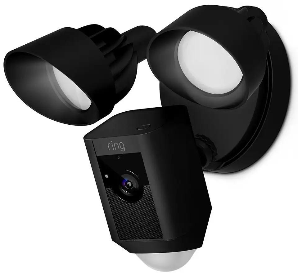 Ring 8SF1P7-BEN0 Motion-Activated HD Security Camera With Floodlight