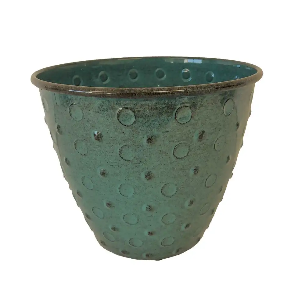 Robert Allen MPT02552 IronStone Round Planter