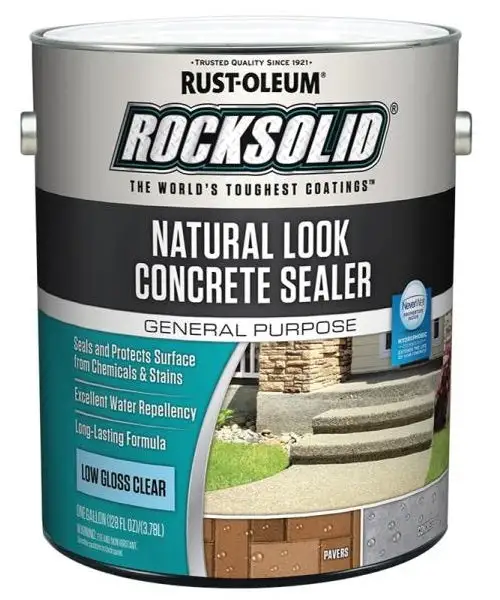 RockSolid 317928 Natural Look Concrete Sealer