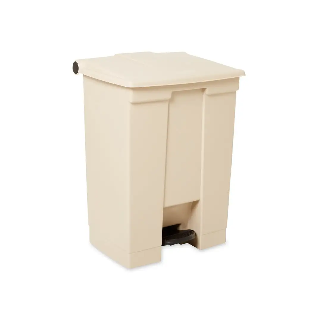 Rubbermaid Commercial FG614500BEIG Step On Trash Can