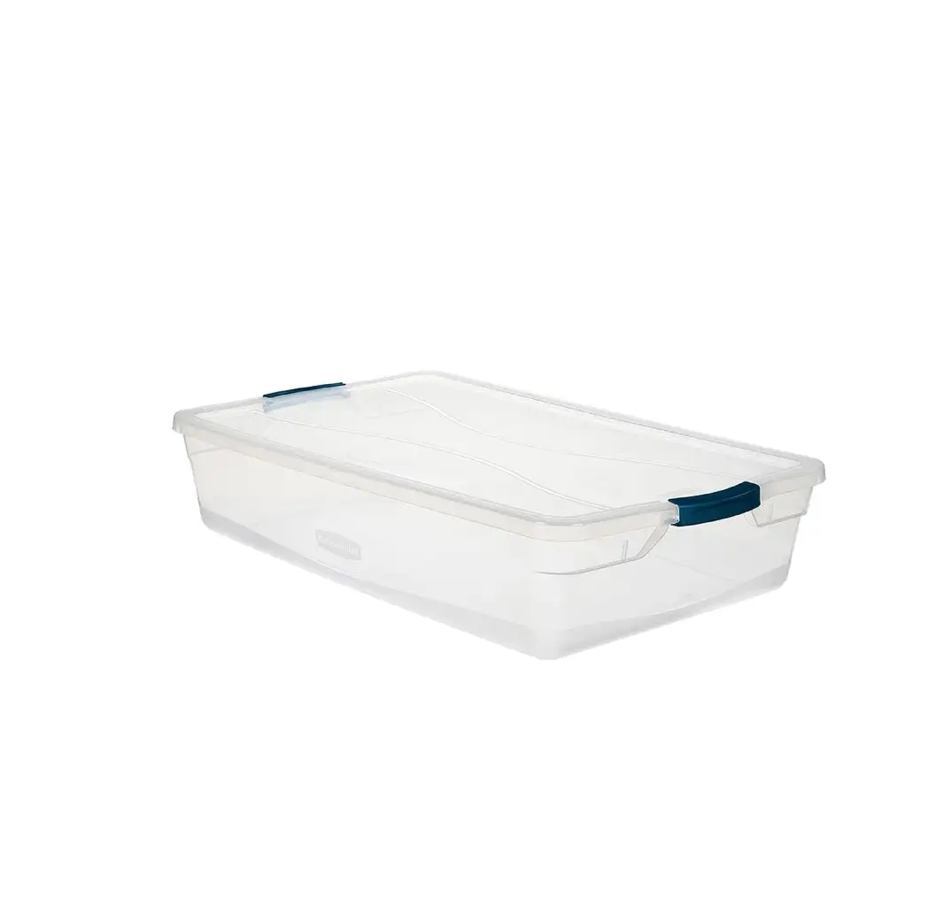 Rubbermaid RMCC410001 Cleverstore Stackable Storage Tote