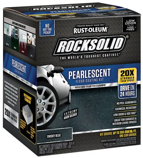 Rust-Oleum 306328 RockSolid Pearlescent Floor Coating Kit