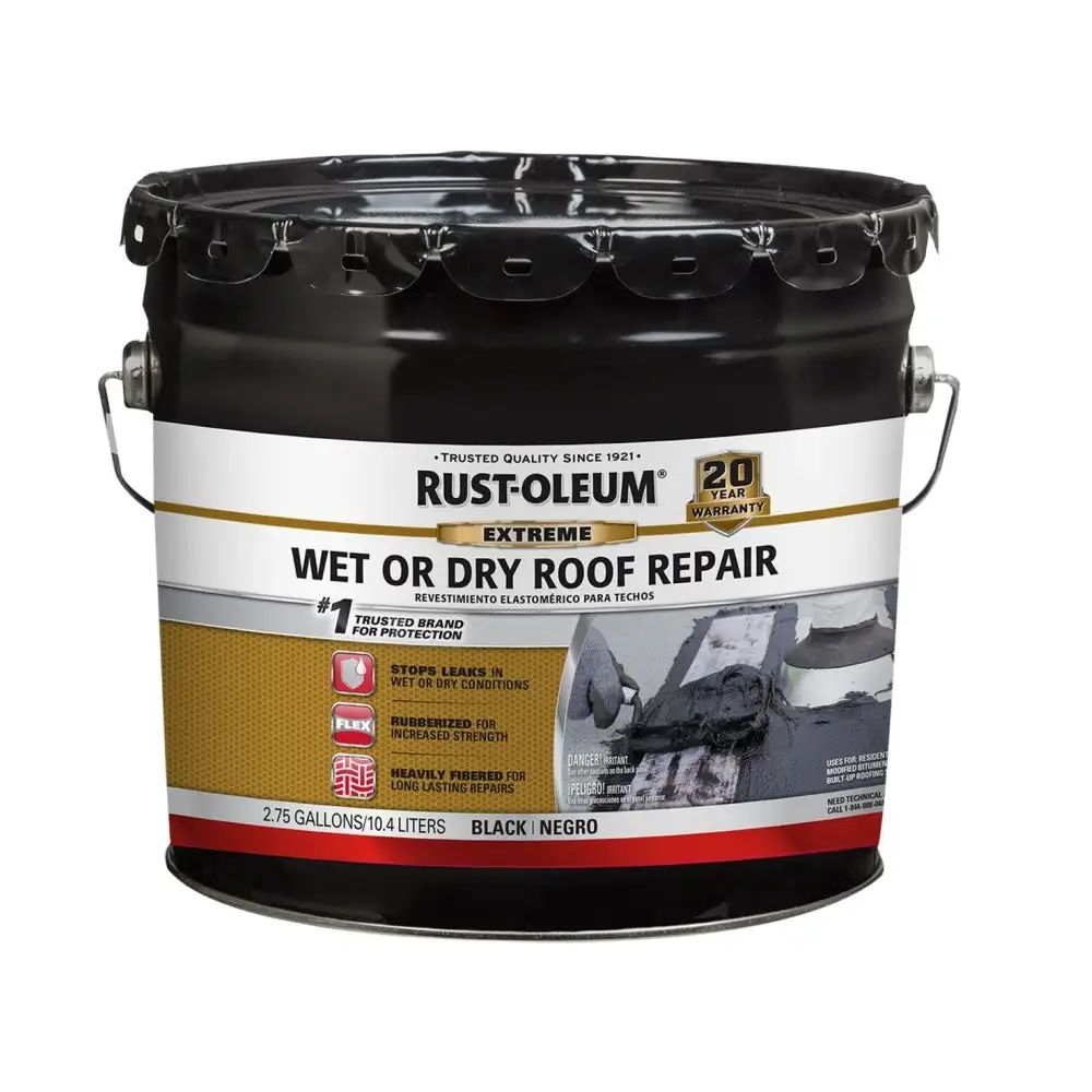 Rust-Oleum 351250 Wet Or Dry Roof Repair