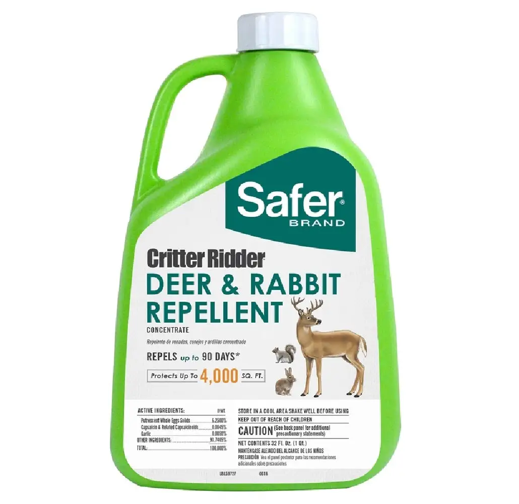 Safer 5972 Critter Ridder Concentrate Animal Repellent