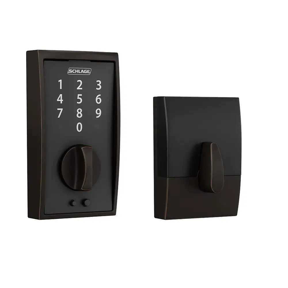 Schlage BE375VCEN622 Century Keyless Touch Electronic Deadbolt