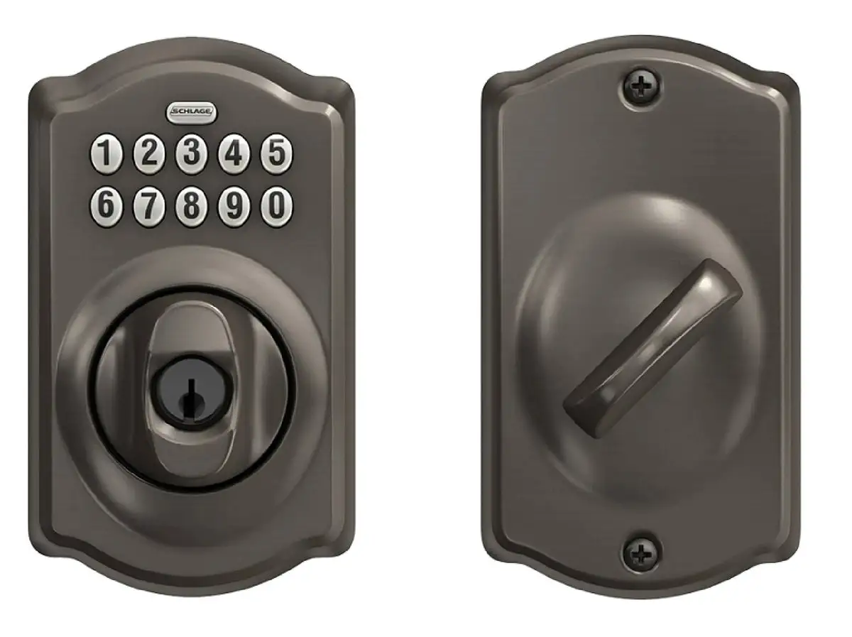 Schlage BE365VPLY622 Electronic Keypad Deadbolt