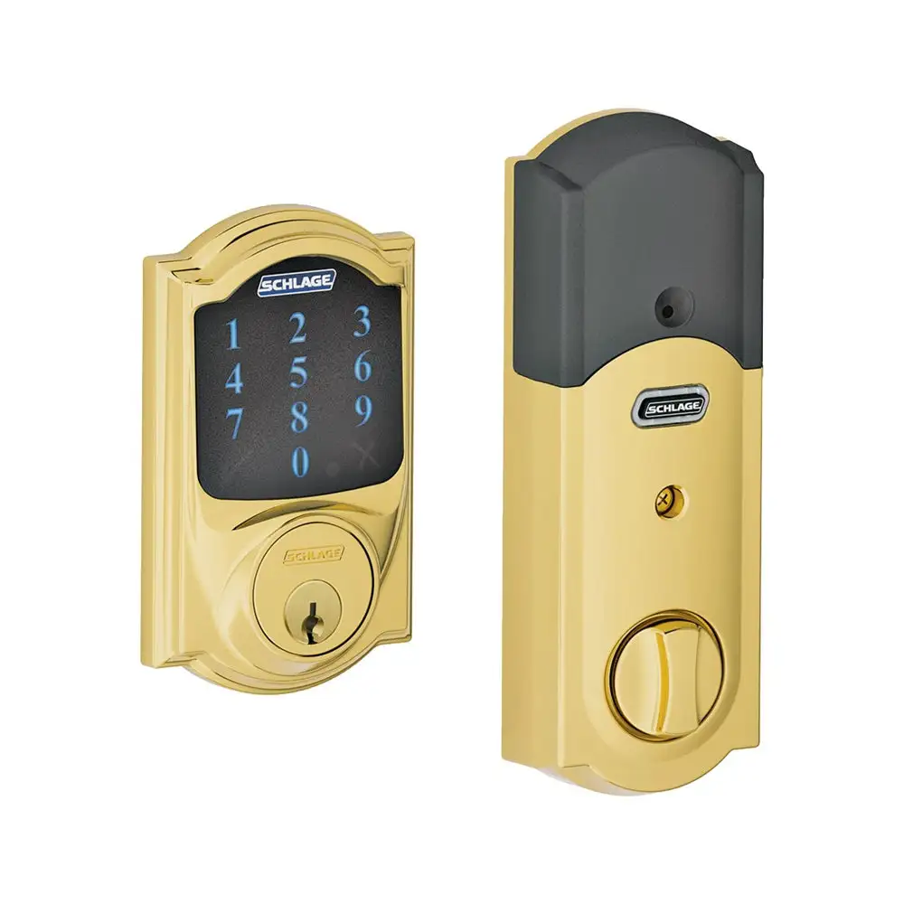 Schlage BE469ZPVCAM505 Touchscreen Electronic Deadbolt