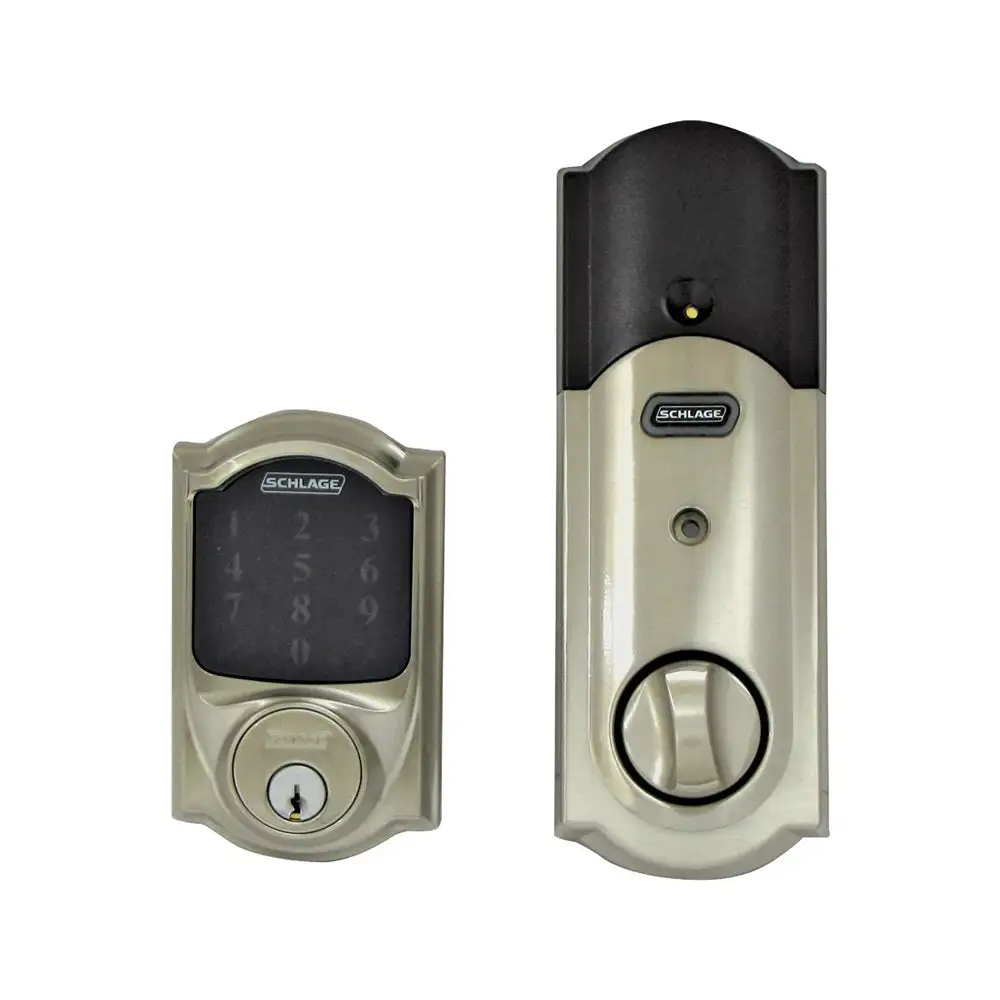 Schlage BE469ZP V CAM 619 Touchscreen Electronic Deadbolt