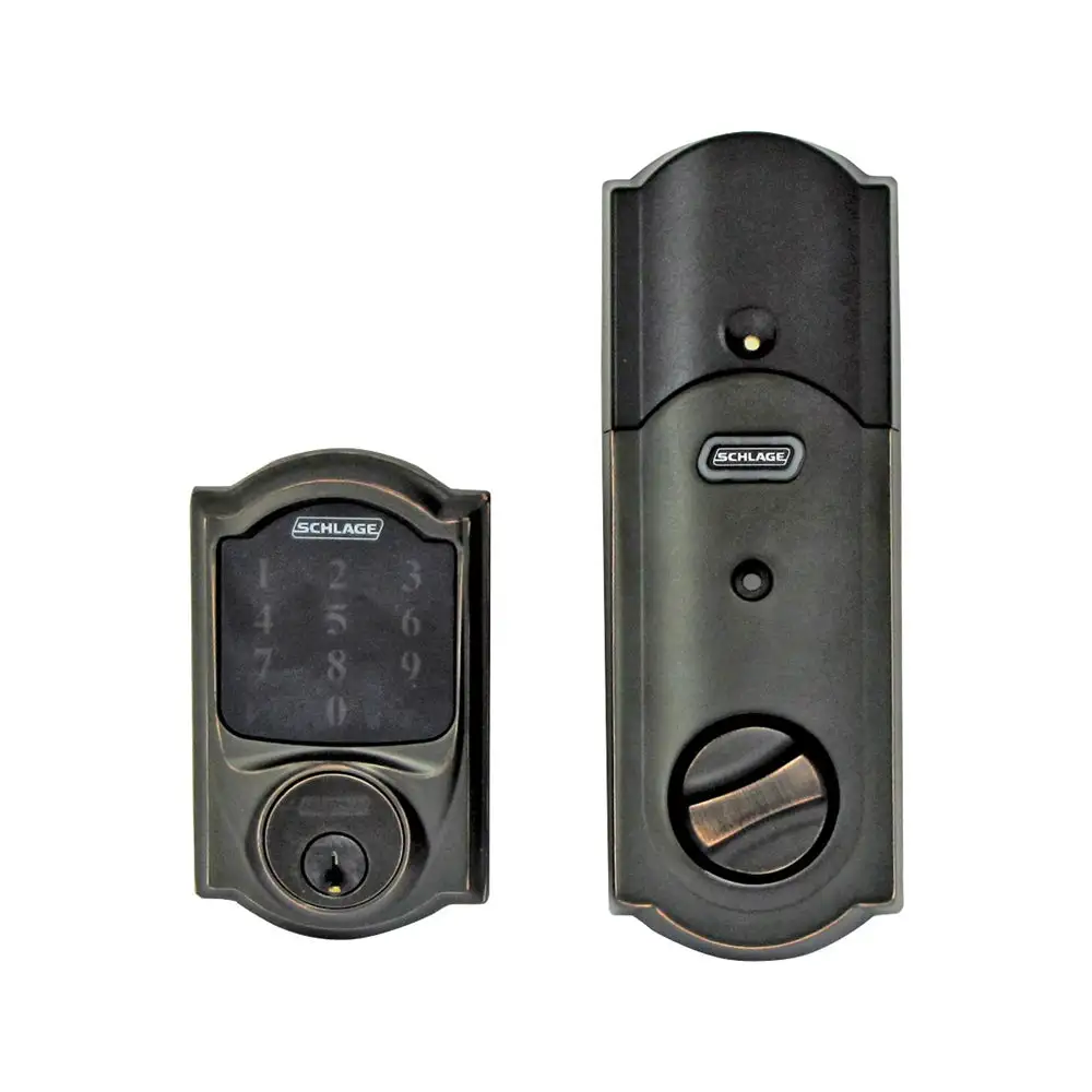 Schlage BE469ZP V CAM 716 Touchscreen Electronic Deadbolt