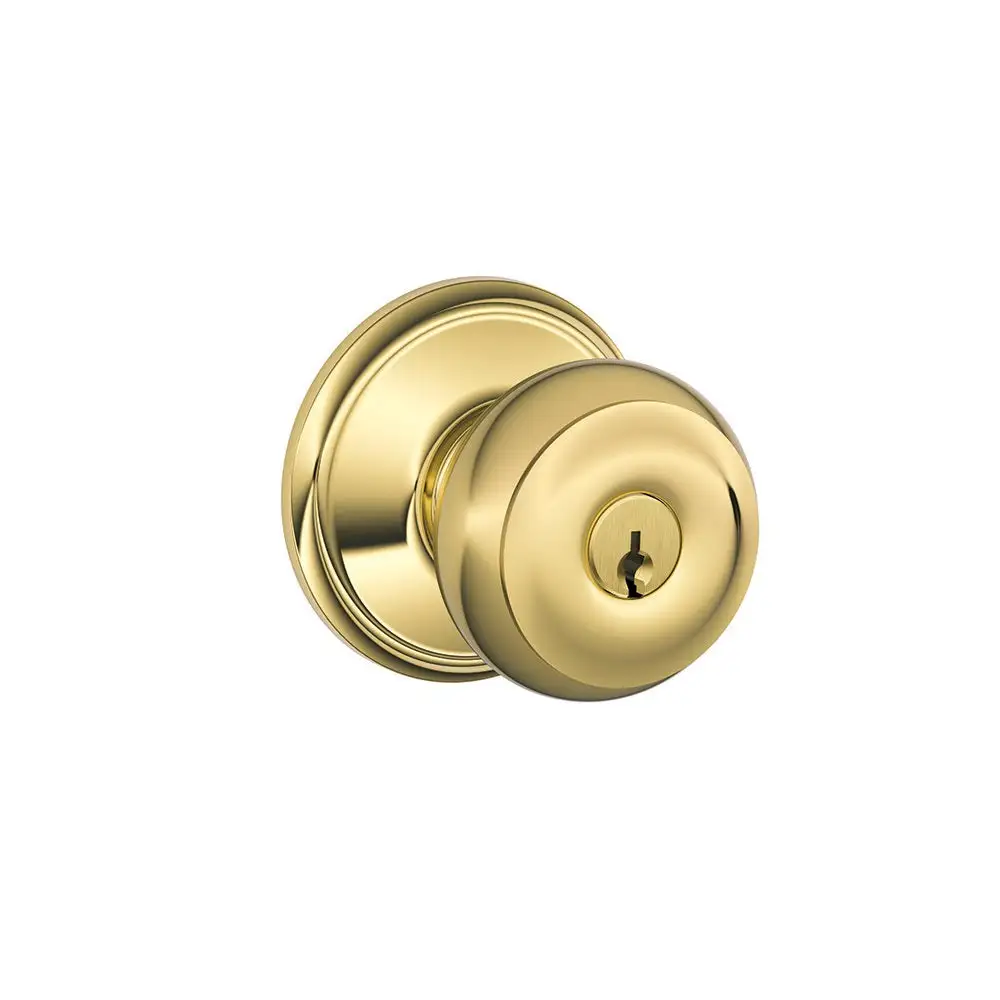 Schlage F51A GEO ACC LH 505 Georgian Flair Keyed Entry Knob